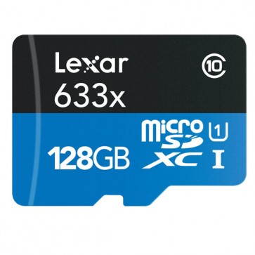 128GB Lexar 633X High Performance MicroSDXC