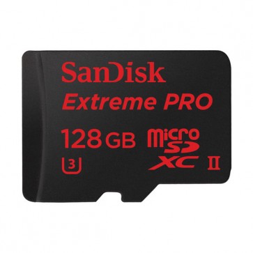 SANDISK 128GB EXTREME PRO microSDXC UHS-II