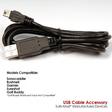 Universal USB Cable - Suits Most* Models