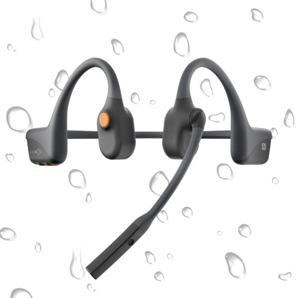 AFTERSHOKZ OPENCOMM Wireless Bluetooth Headset Slate Grey