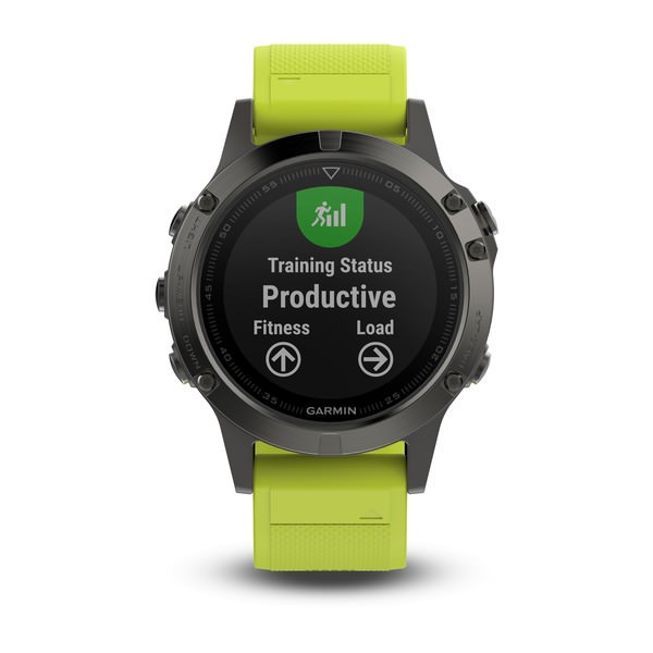 Garmin fenix 5 Slate Gray with Amp Yellow Band MPN 010 01688 02