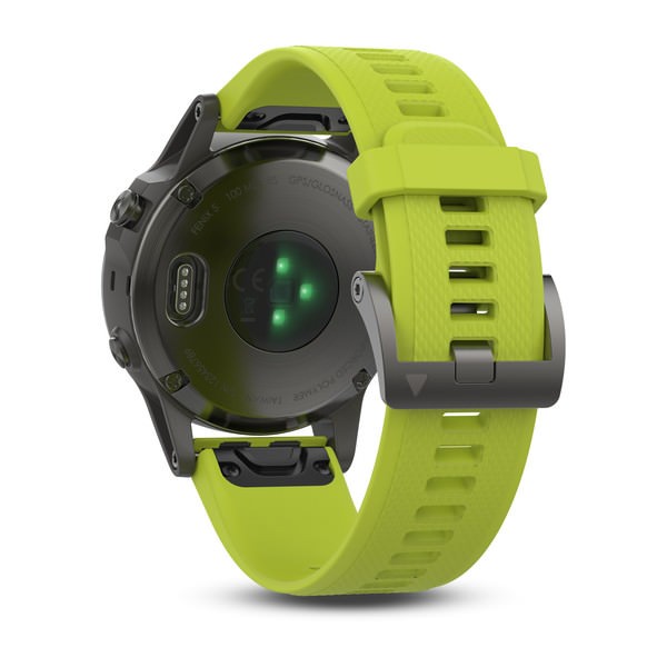 Garmin fenix 5 Slate Gray with Amp Yellow Band MPN 010 01688 02
