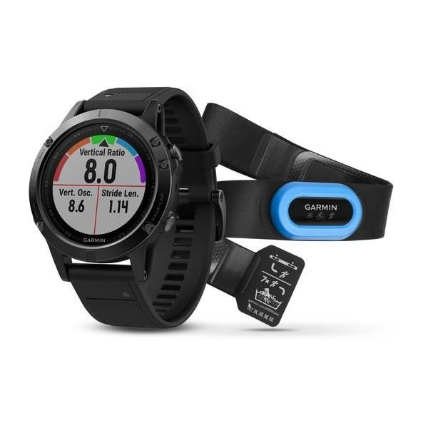Garmin fenix 5 Sapphire Black Performer Bundle