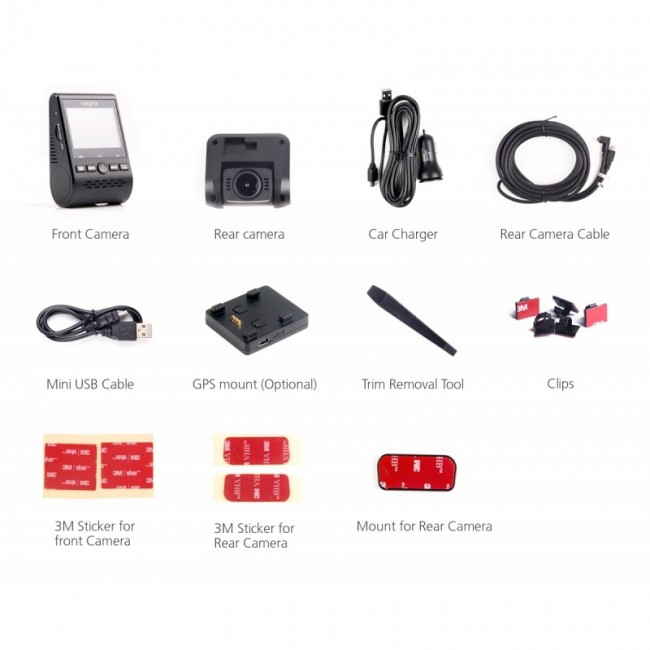 Viofo A129 PLUS DUO 2K Dual Channel Dash Cam With Wifi And GPS