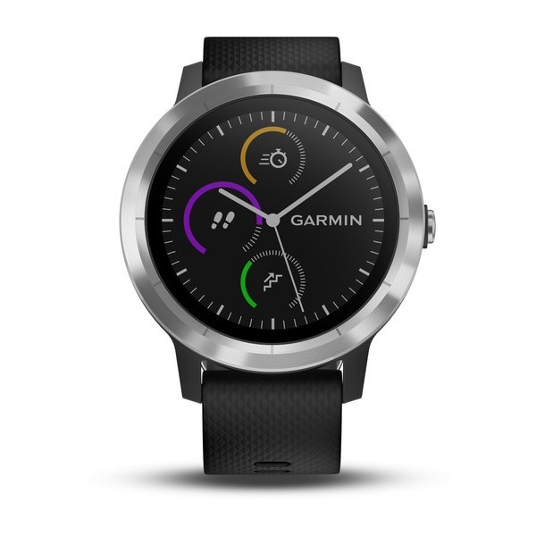 garmin vivoactive 3 black stainless steel
