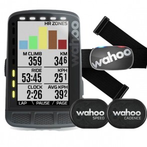 Wahoo Elemnt Roam GPS Bike Computer Bundle Stealth