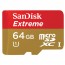 64GB SanDisk Extreme microSDHC/microSDXC UHS-I