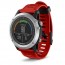 Red Garmin Fenix 3 with HRM