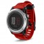 Red Garmin Fenix 3 with HRM