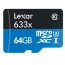 64GB Lexar 633X High Performance MicroSDXC