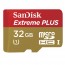 32GB SanDisk Extreme® PLUS Class 10